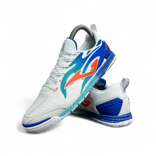 Joma Tactico 25 IN “White / Royal Blue”
