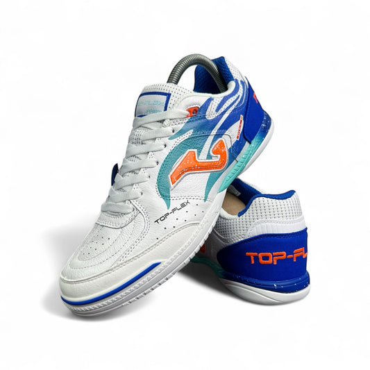 Joma Top-Flex 25 IN “White / Royal Blue”
