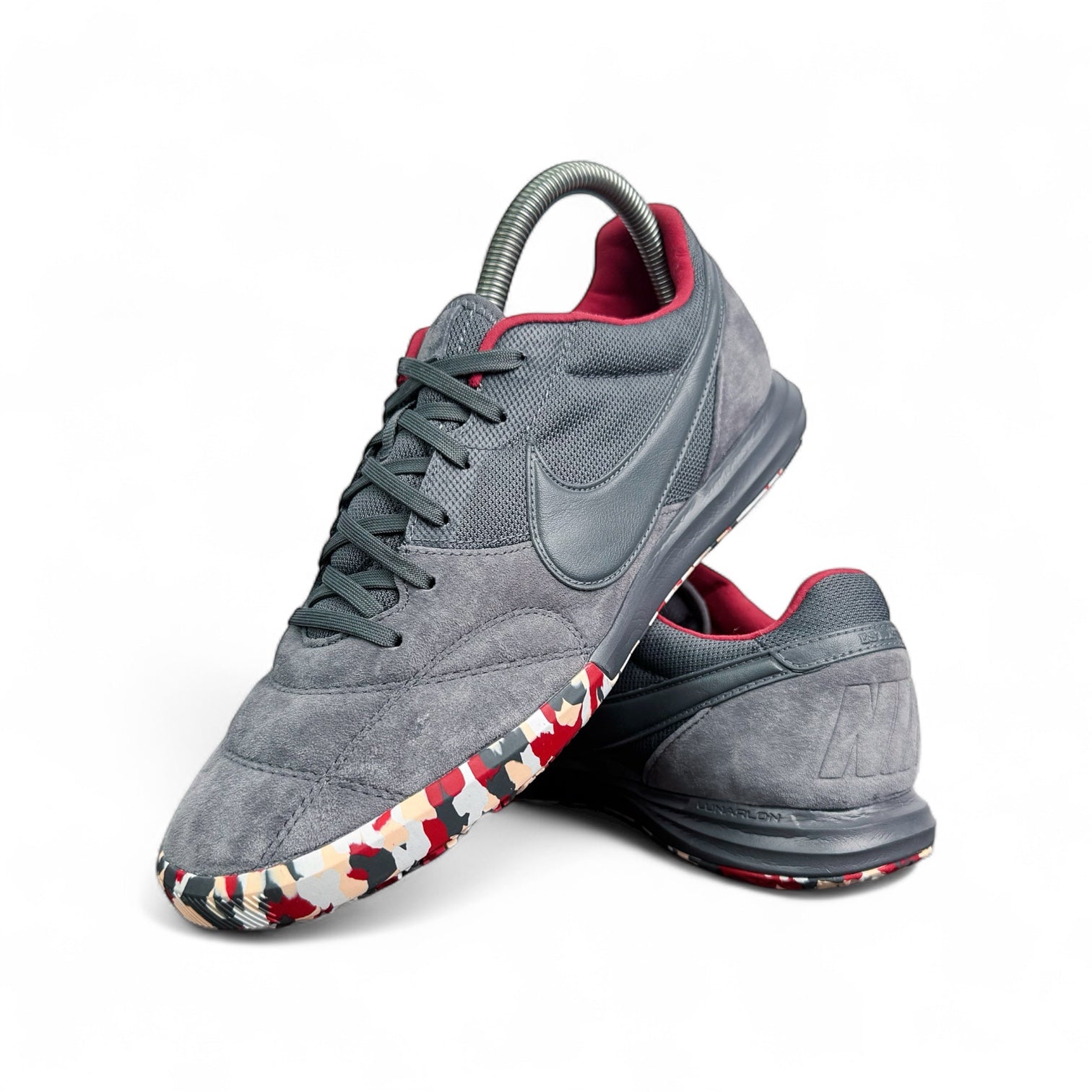 Nike Premier Sala II «Grey Cardinal / Red Camo»