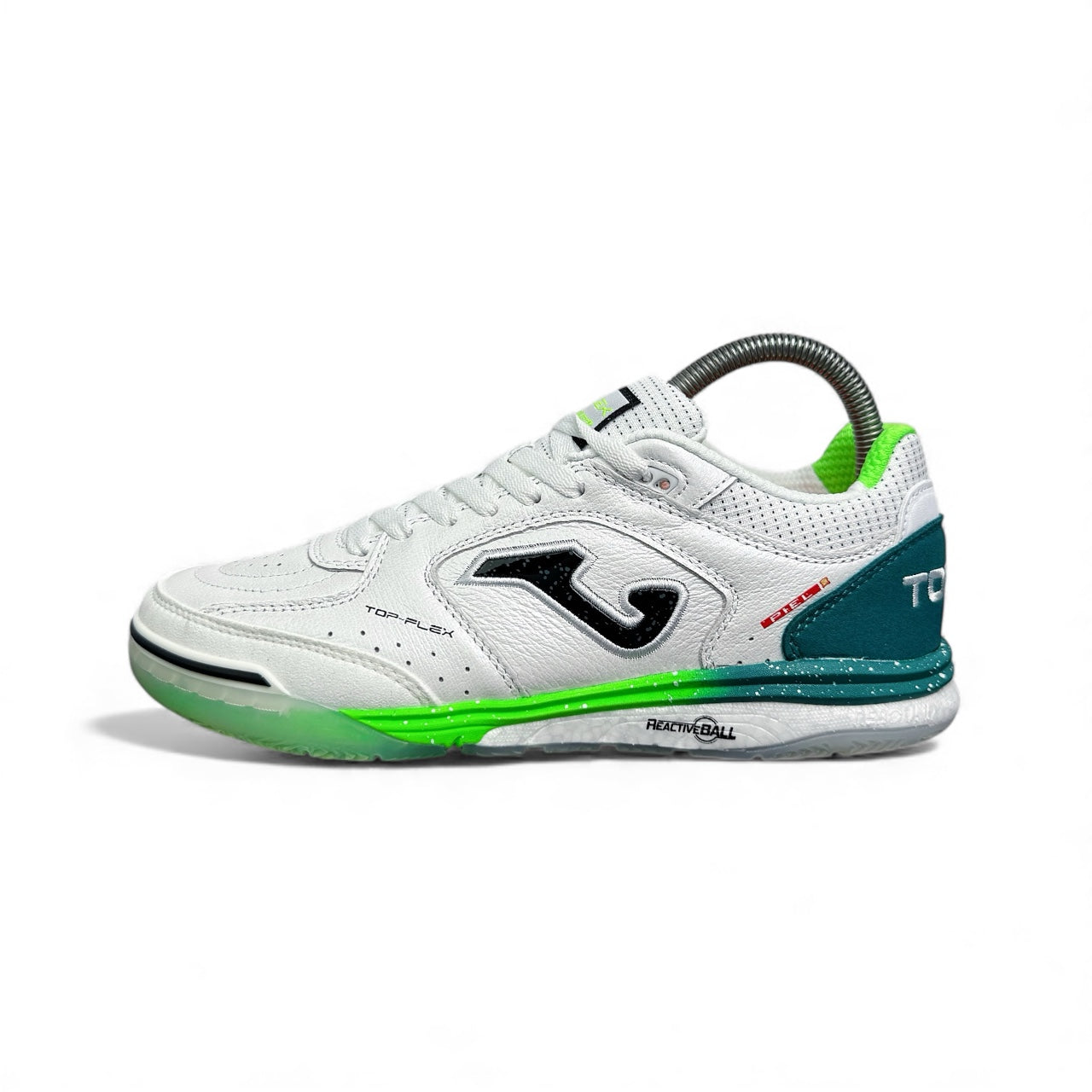 Joma Top-Flex Rebound 2632 IN « White Gel Green » – SneakersFutsal